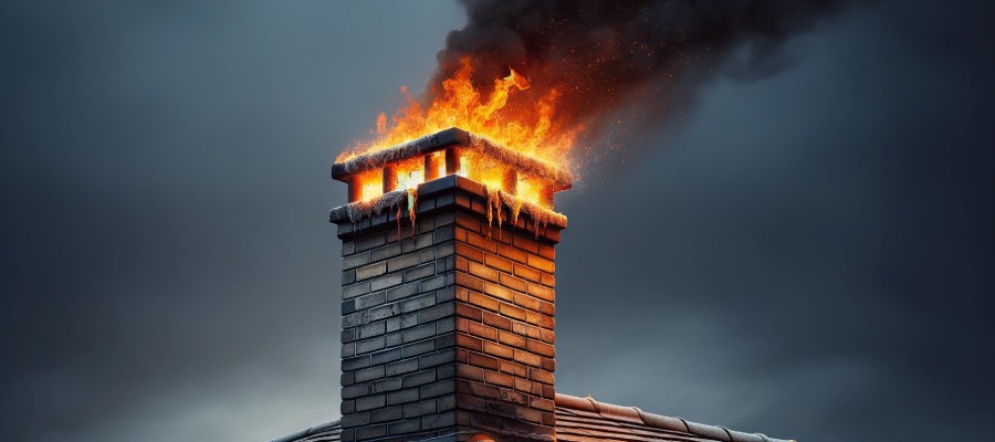 chimney fire