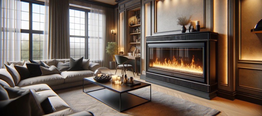 gas fireplace