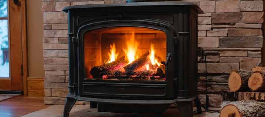 keep the wood warm near fireplace