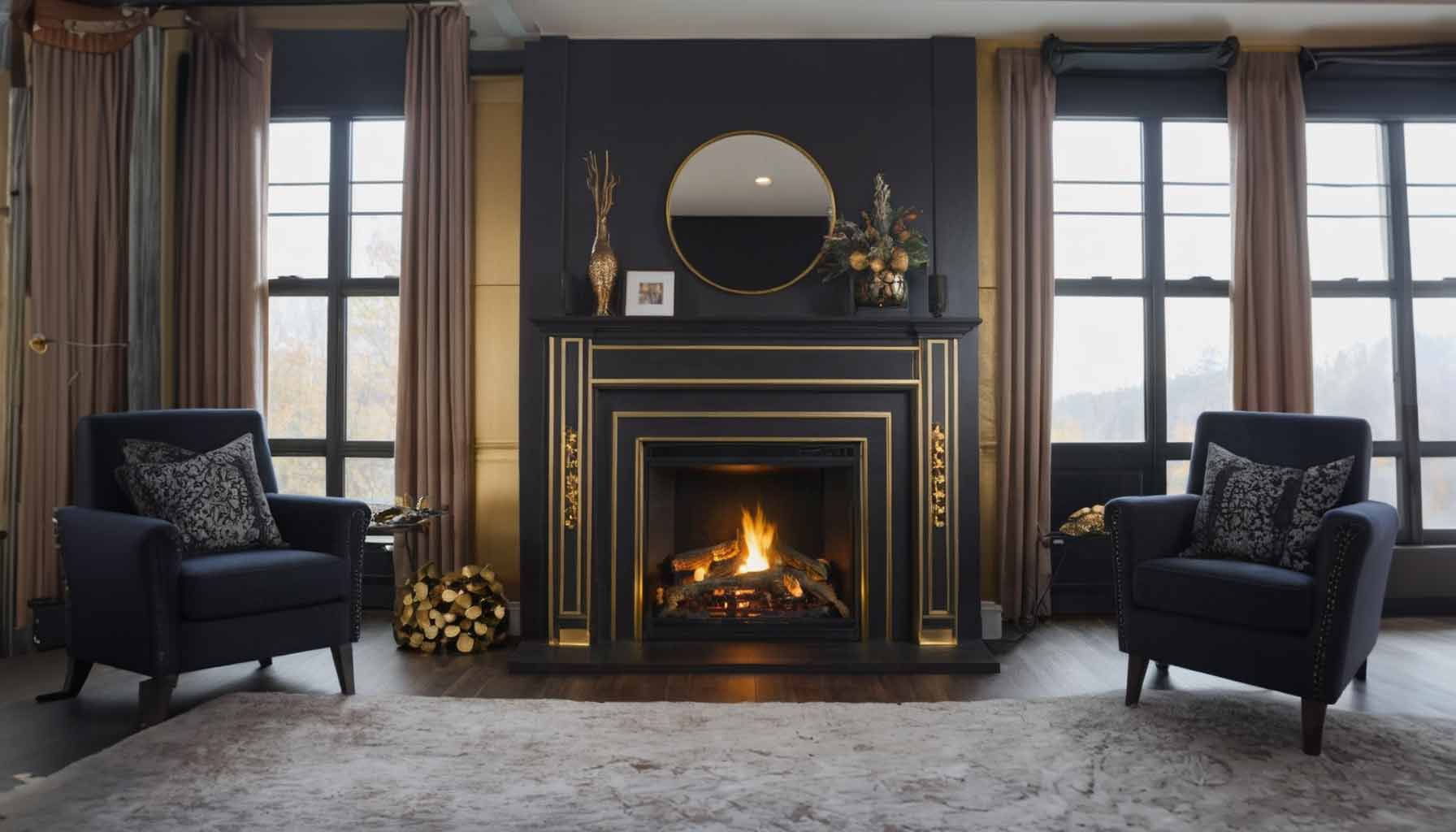 luxury fireplace remodel in denver
