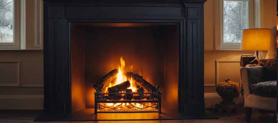 easy maintenance fireplace