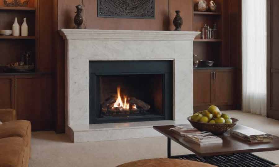 marble fireplace i