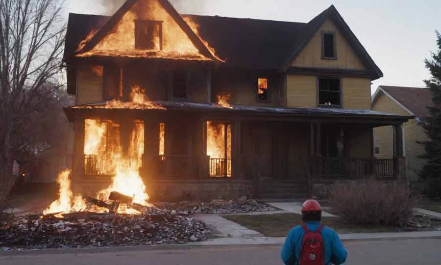 house on fire insurance coverage chimney denver