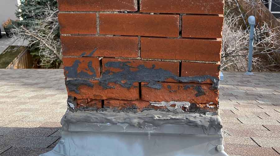 crumbling chimney bricks denver
